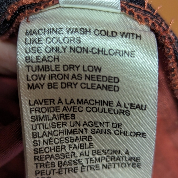 Free People Top Red Black Vintage Stripe Caroline Puff Sleeve Top Size XS - Picture 13 of 15